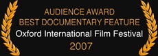 Oxford International Film Festival Audience Award Wrath of Gods