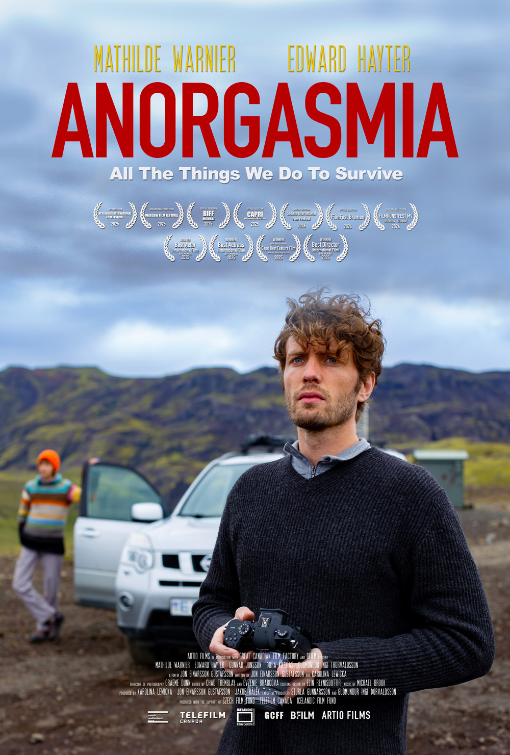 ANORGASMIA (all the things we do to survive) poster.